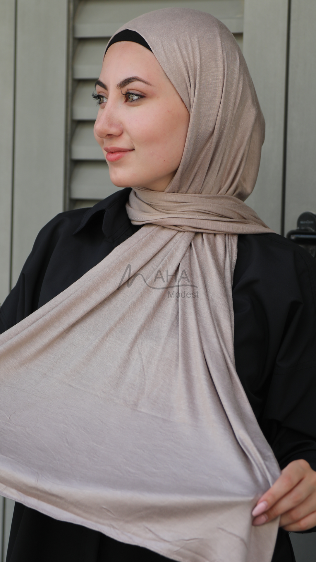 Original Plain Double Stretch Kuwaiti Hijab